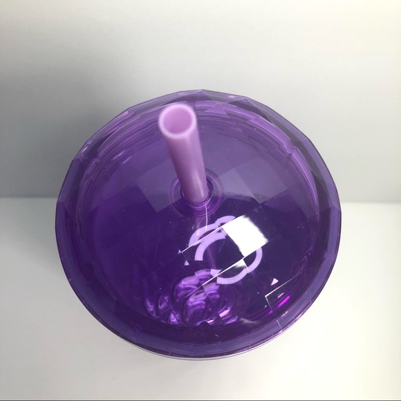 NEW Starbucks Summer RARE Purple Kaleidoscope Dome Cold Cup Tumbler Hard To Find - Picture 2 of 6